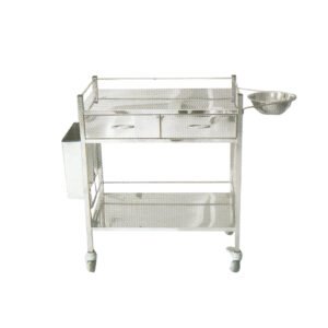 Dressing Trolley With File Holder at MS Medicals