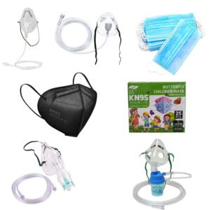 NEBULIZER MASKS , OXYGEN MASKS AND FACE MASKS