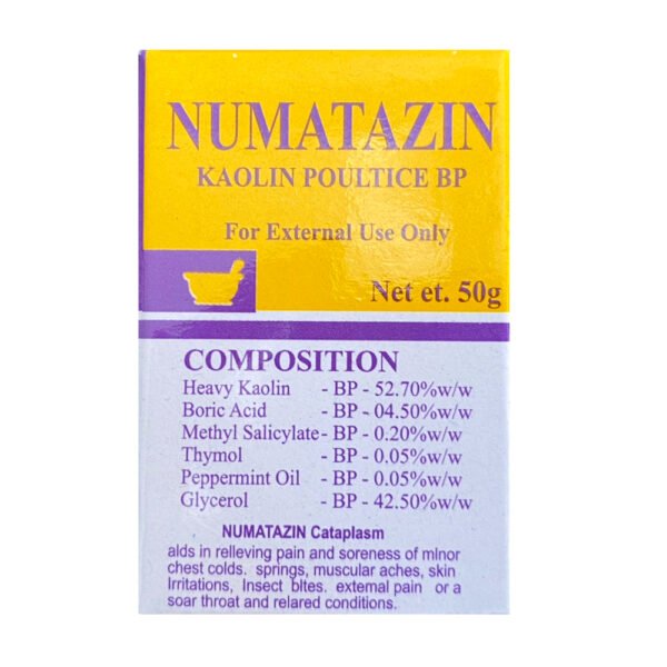 Numatazin at MS Medicals